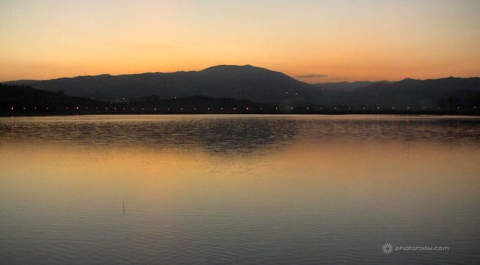 Lago di Lisi tempo libero a Tbilisi