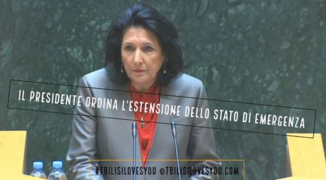 Il presidente ordina l’estensione dello stato di emergenza fino al 22 maggio