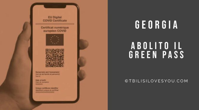 Abolito il Green Pass in Georgia